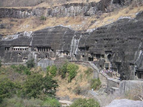 Пещерный комплекс Аджанта. Автор: wikimedia.org