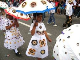 Черно-белый карнавал в Колумбии