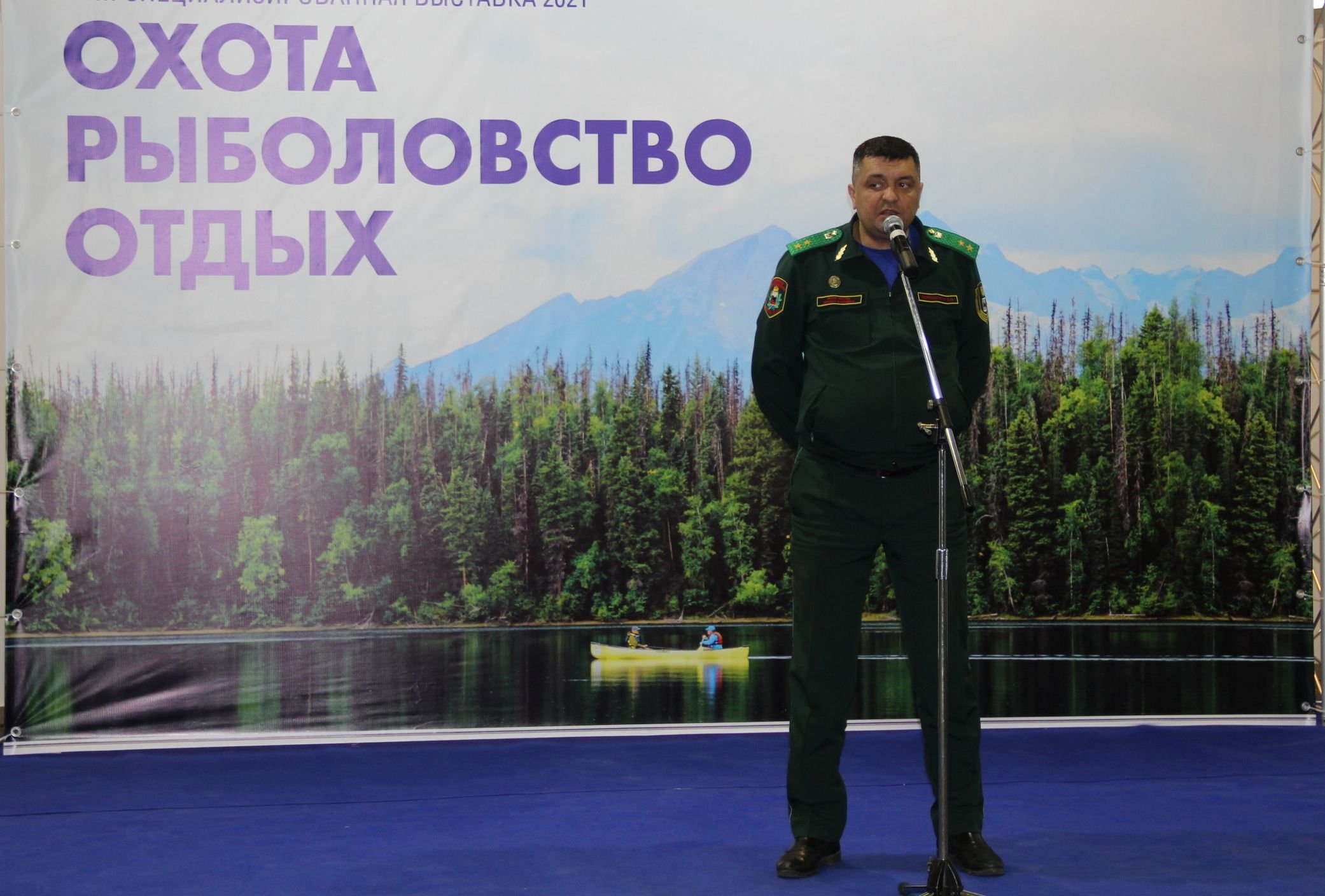 В Сибэкспоцентре открылась выставка для любителей охоты и рыболовства