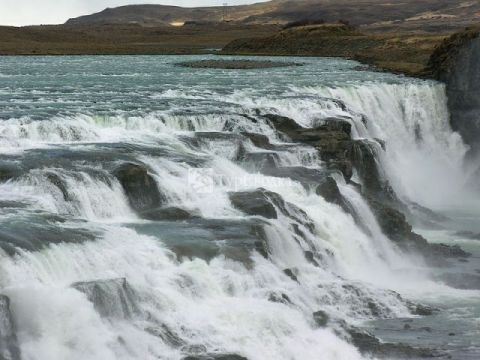 Водопад Гюдльфосс. Автор: Hansueli Krapf, commons.wikimedia.org