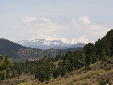 Гора Гангкхар Пуенсум. Автор: Rhion, wikimedia.org