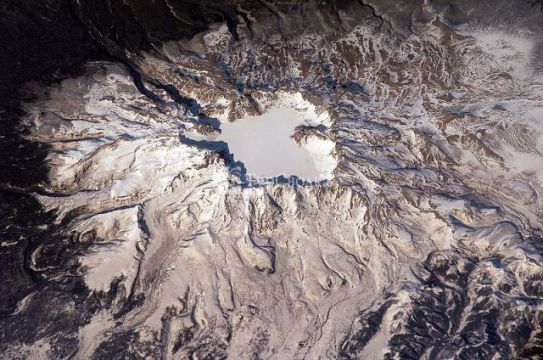 Вулкан Пэктусан (Байтоушань). Автор: NASA, wikimedia.org