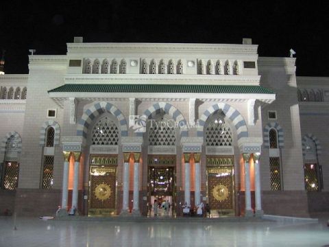 Мечеть Масджид ан-Набави. Автор: Mardetanha, wikimedia.org