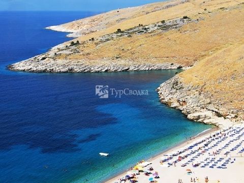 Пляж недалеко от г. Саранда.