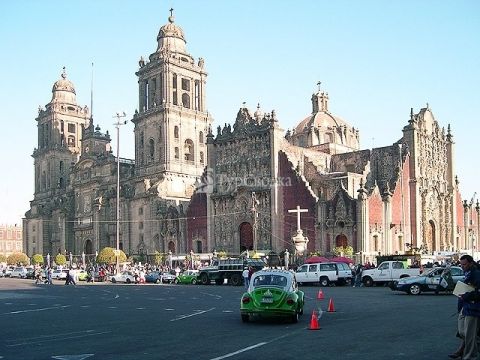Кафедральный собор в г. Мехико.