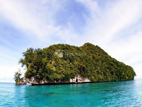 Один из островов Палау.