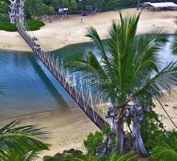 Мост Sentosa.