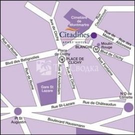 Citadines Montmartre 3*